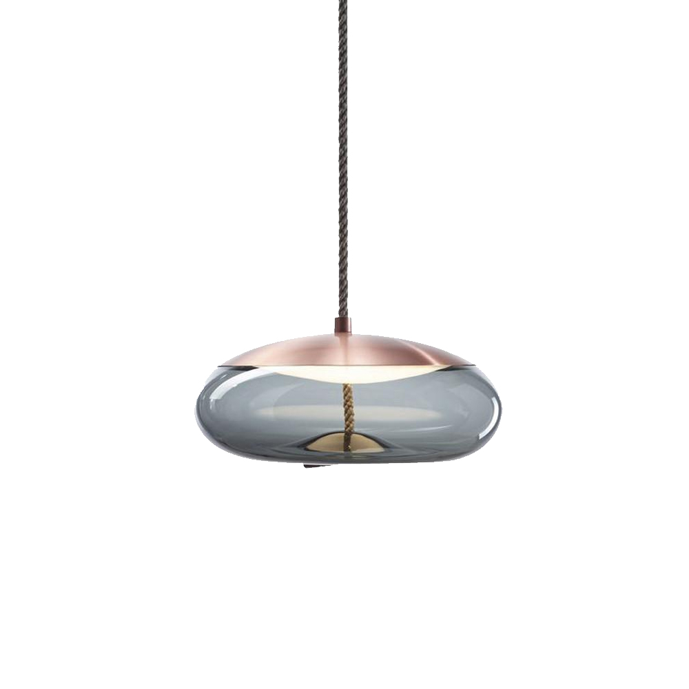 Подвесной светильник Knot D copper/blue, фото 2