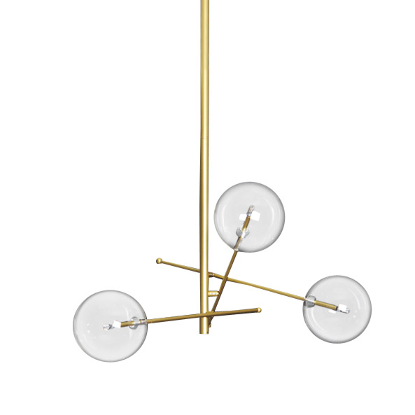 Люстра Globe Mobile 3A gold, фото 2