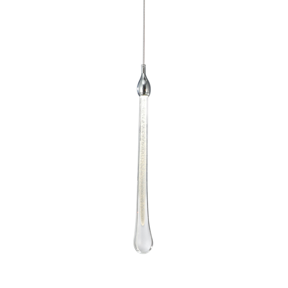 Подвесной светильник Teardrop 1 chrome, фото 2