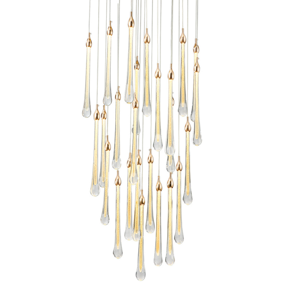 Подвесной светильник Teardrop 25 gold, фото 2