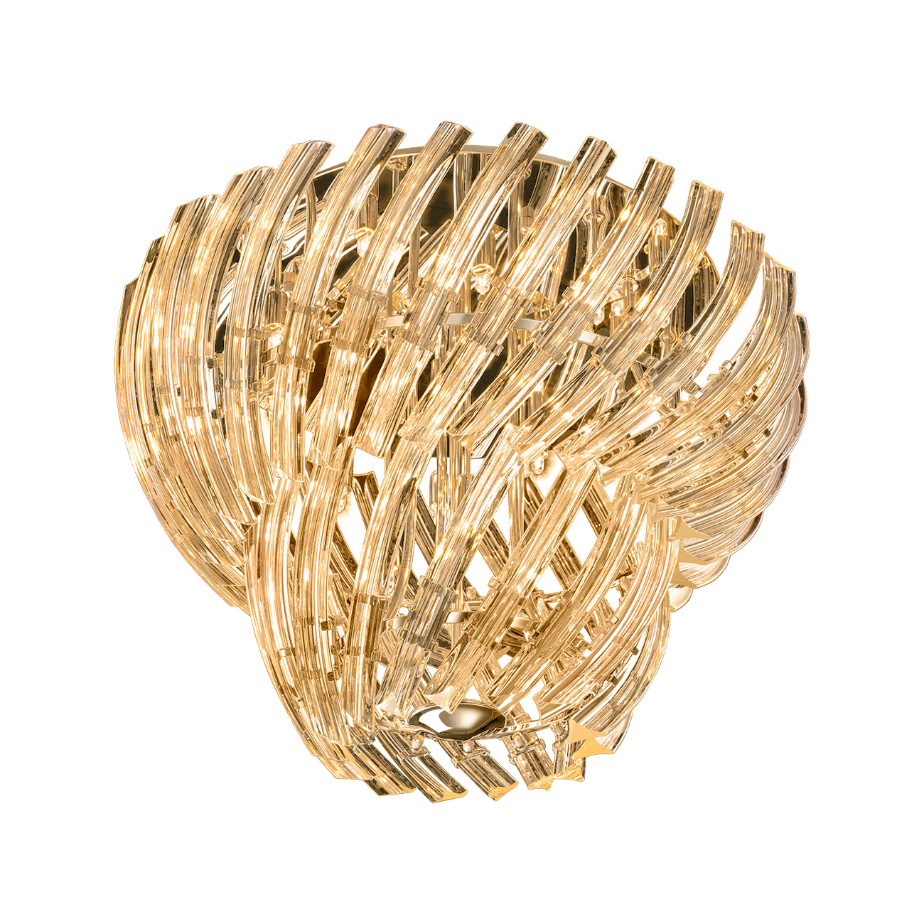 Люстра Calligo 600 gold/amber, фото 2