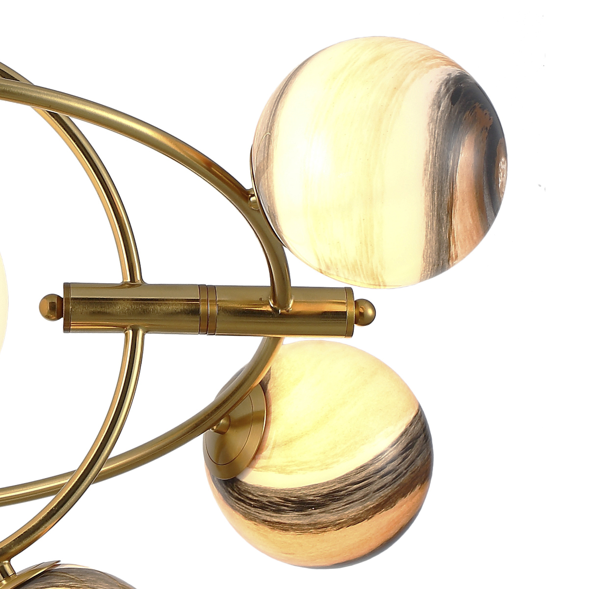 Люстра Planet 7B brass, фото 3