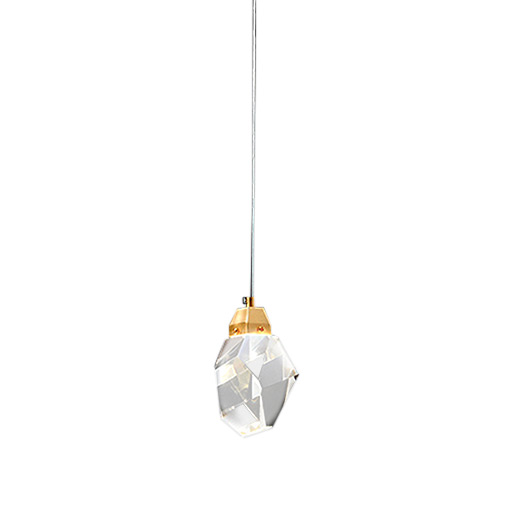 Подвесной светильник Crystal rock 1 gold, фото 2