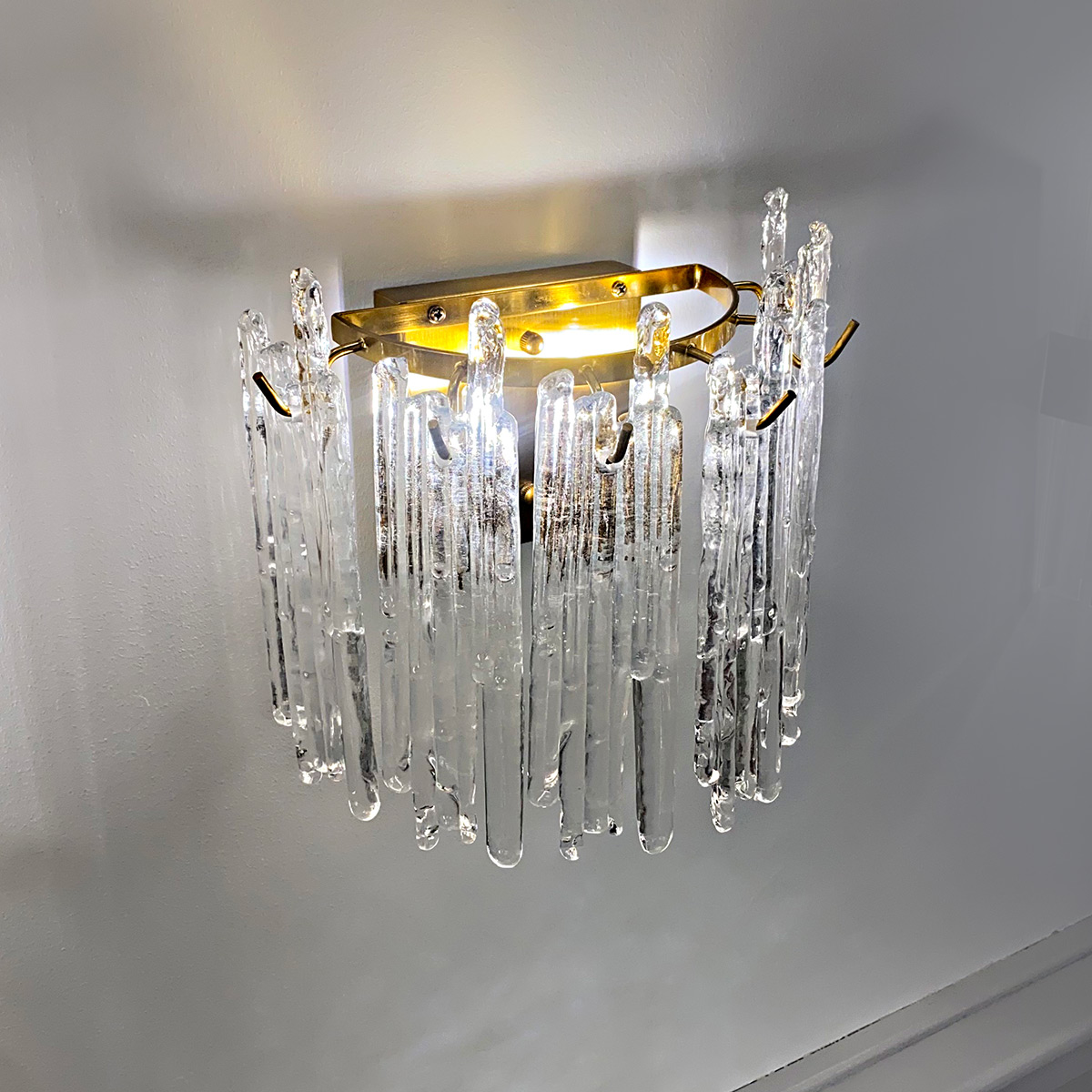 Настенный светильник 771331 gold/clear, фото 3
