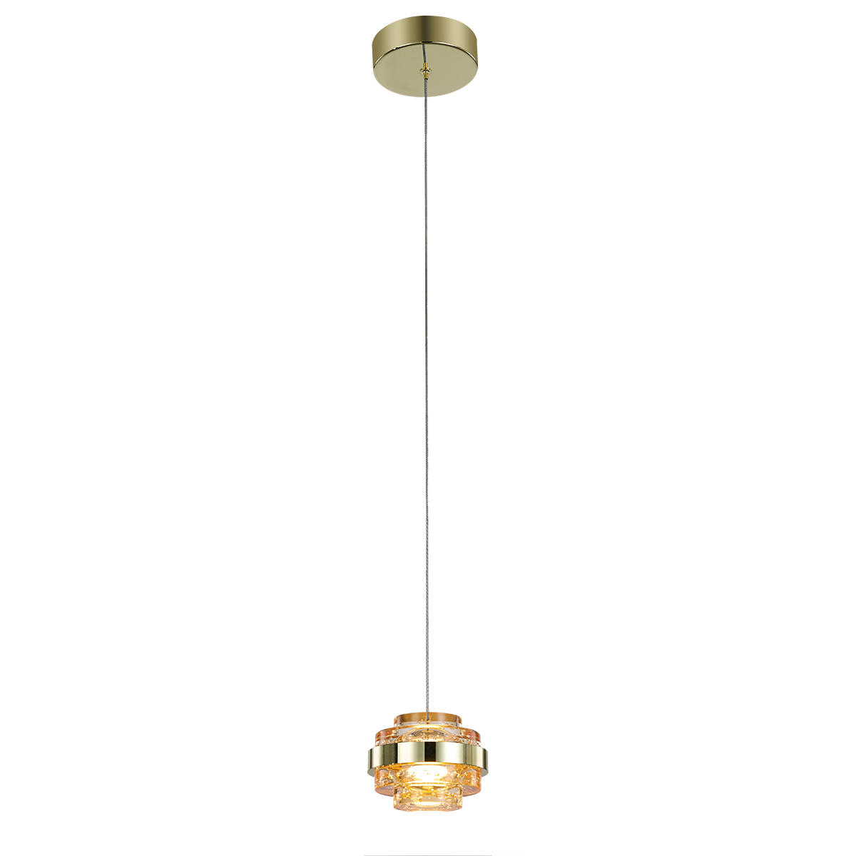 Подвесной светильник MD22030002-1A gold/champagne, фото 2