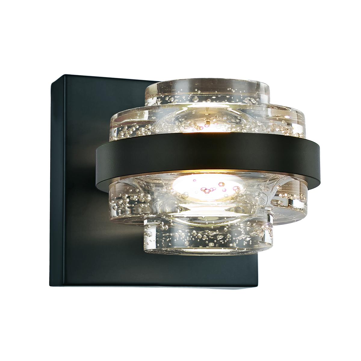 Настенный светильник MB22030002-1A black/clear, фото 2