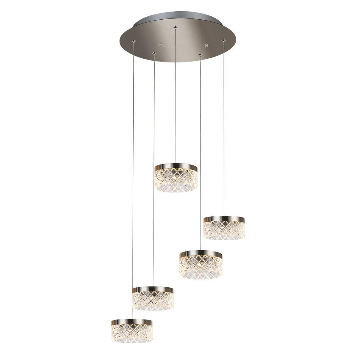 Подвесной светильник MD21020075-5A satin nickel, фото 3