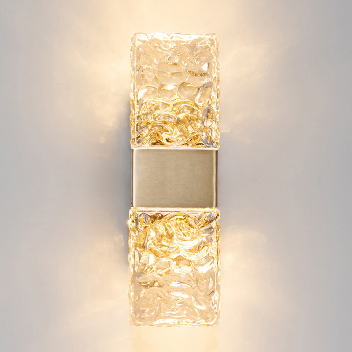 Настенный светильник 88068W gold/clear, фото 4