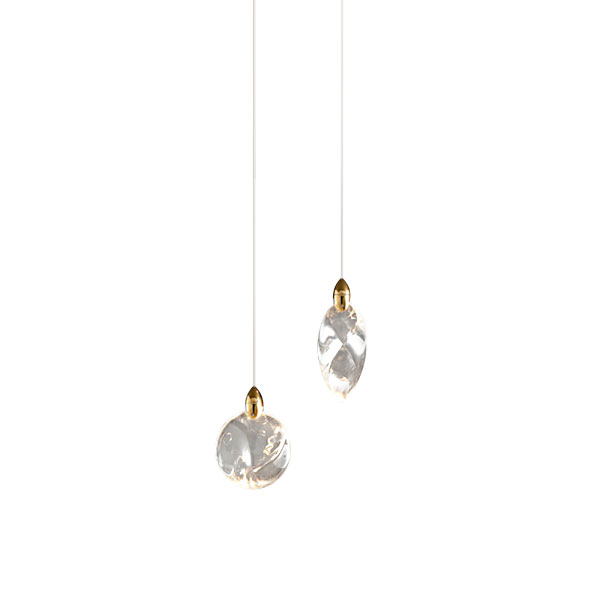 Подвесной светильник MT9176-2H titanium gold, фото 2