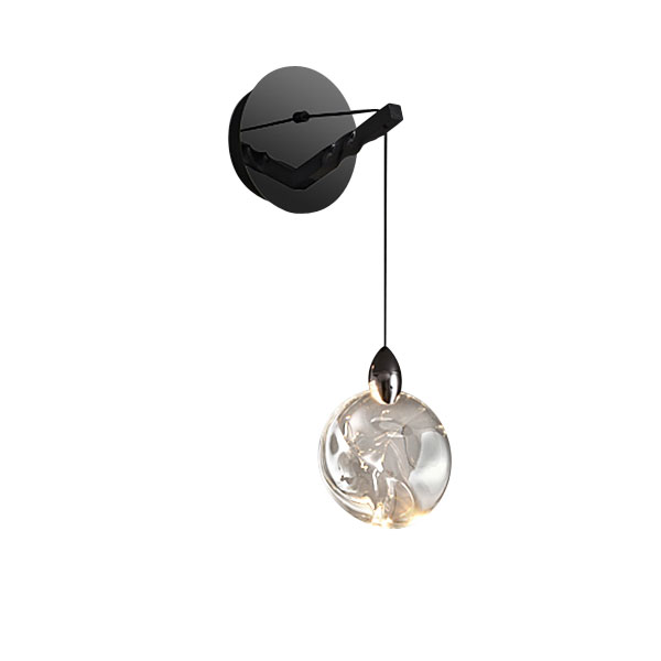 Настенный светильник MT9176-1WB pearl black, фото 2