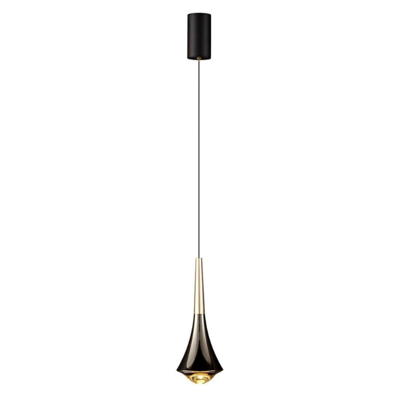 Подвесной светильник 8969P/1 gold/black, фото 3