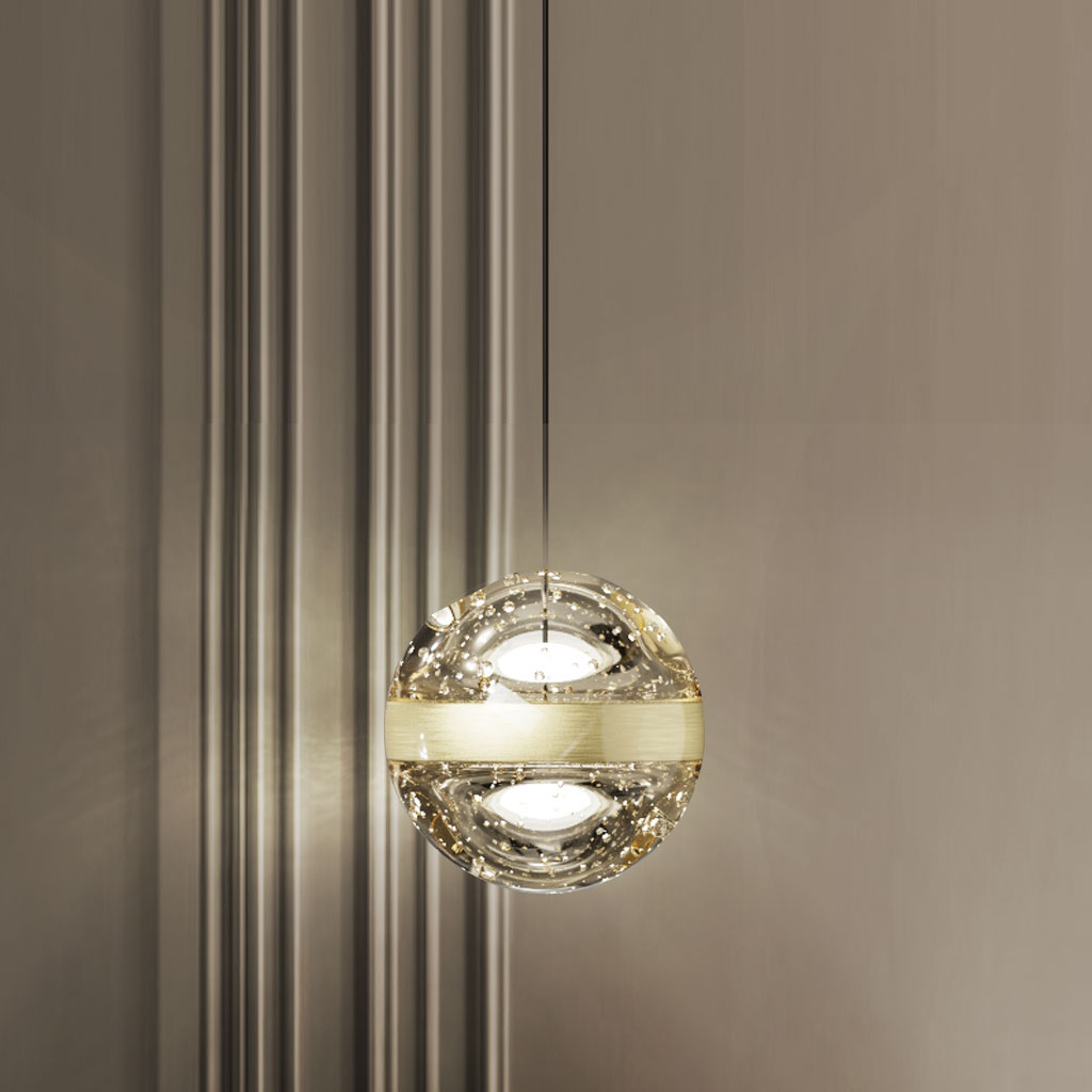 Подвесной светильник MD23030088-1A brass/champagne, фото 3