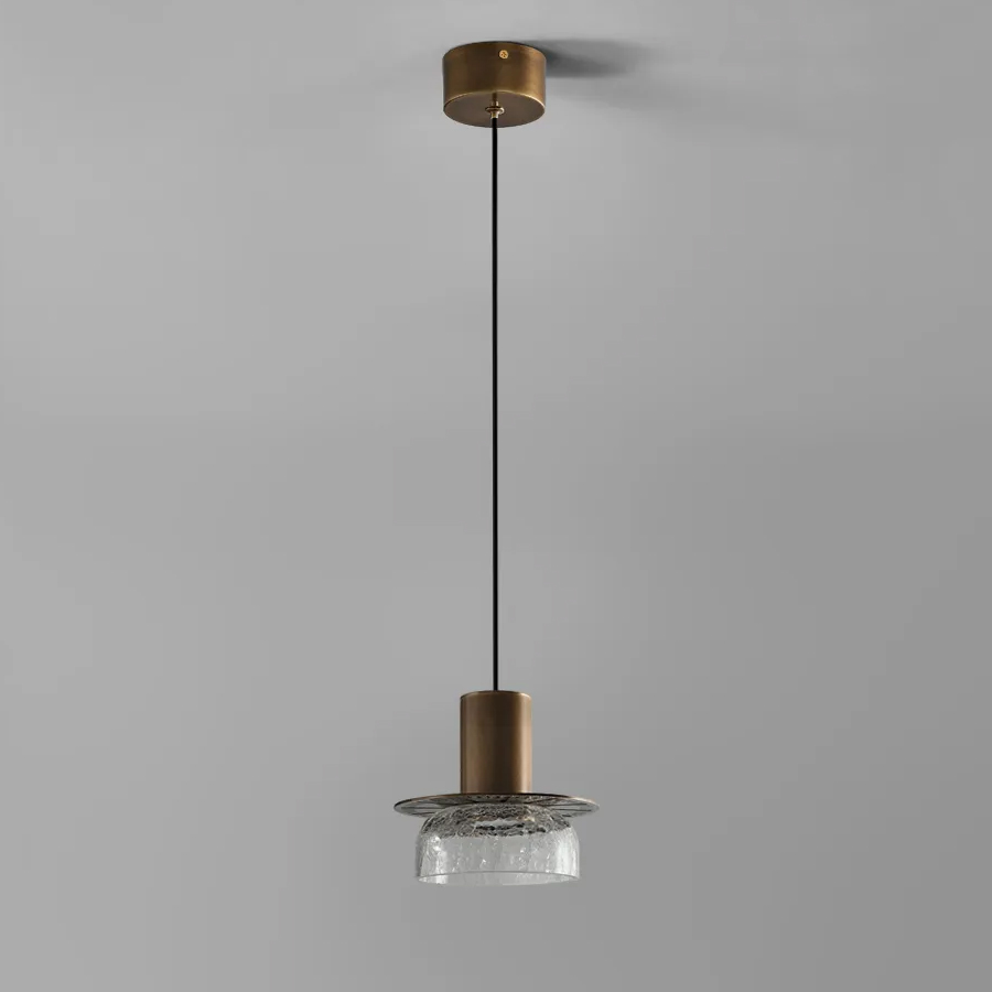 Подвесной светильник MT9171-1HA аntique brass, фото 8