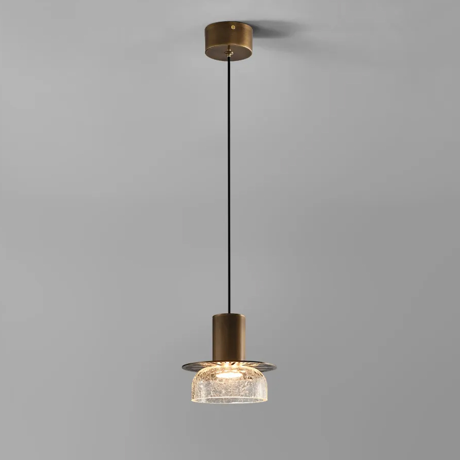 Подвесной светильник MT9171-1HA аntique brass, фото 7