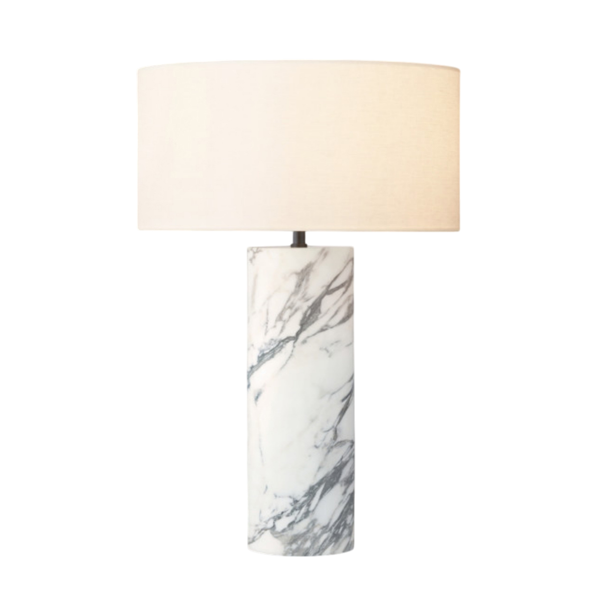 Настольная лампа 5003T white marble, фото 2