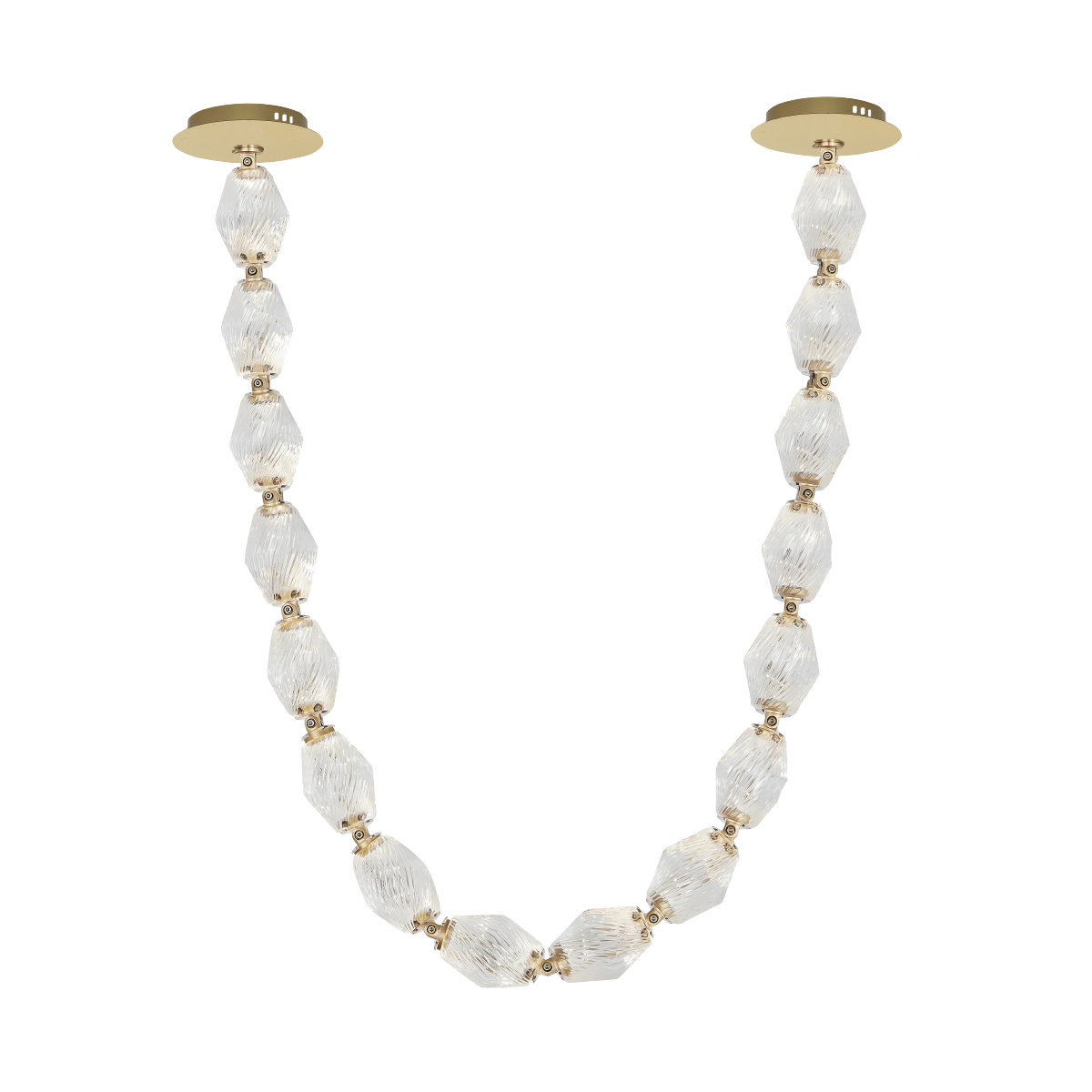 Подвесной светильник OWD865-16 brass/clear, фото 2