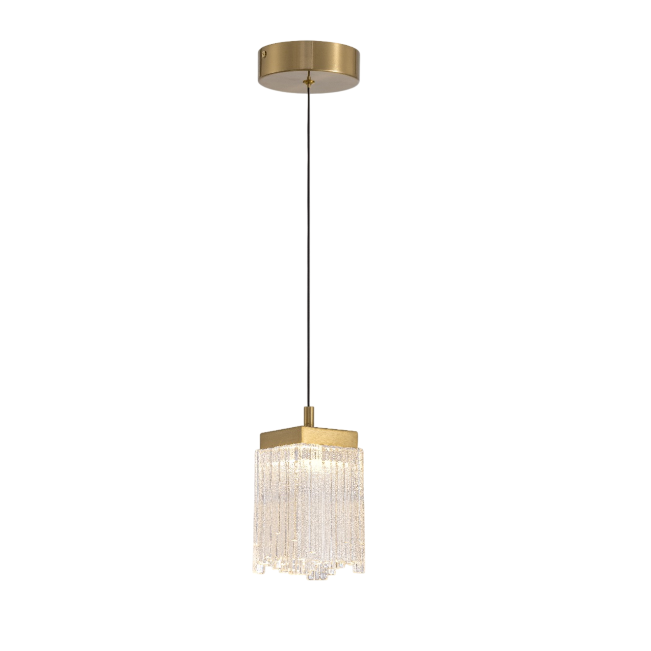 Подвесной светильник MD25020403-1A2 Satin gold, фото 2