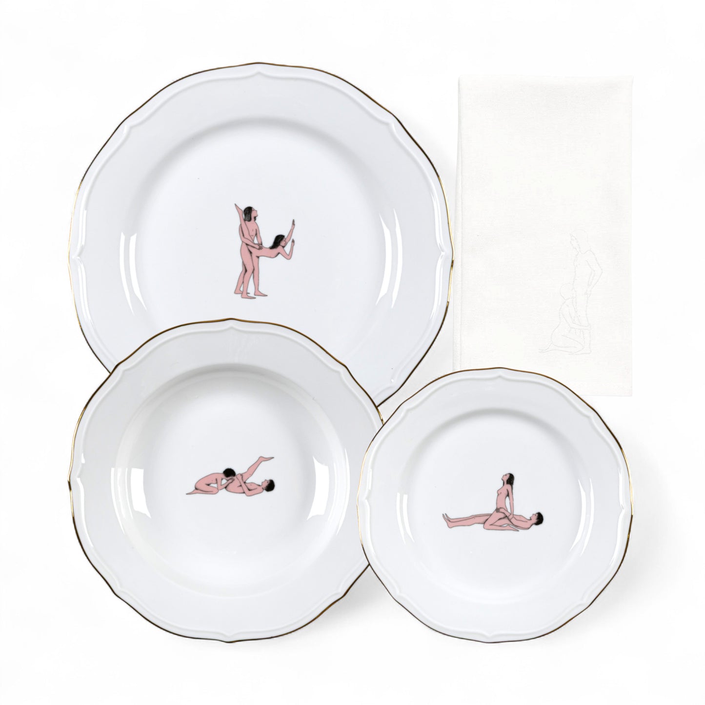 Тарелка Seikantai5271 ELONGATED Set of 3, фото 4