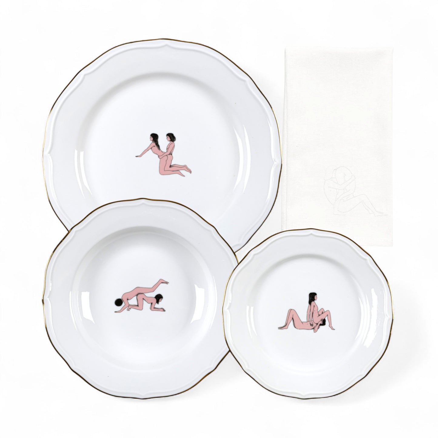Тарелка Seikantai5271 OFFERED Set of 3, фото 4