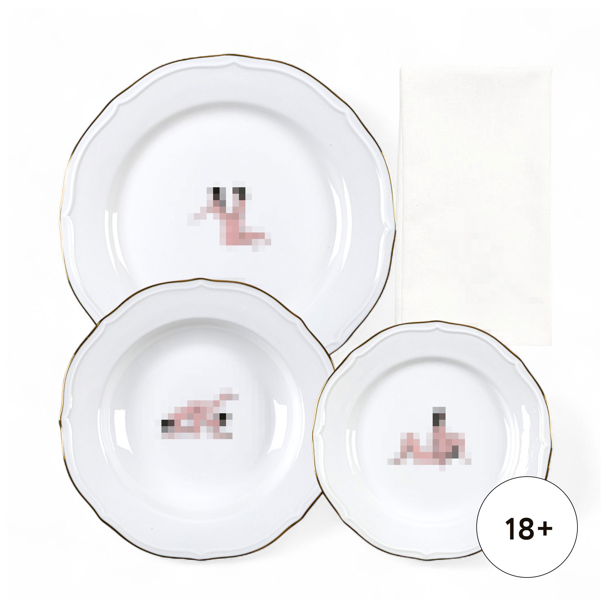 Тарелка Seikantai5271 OFFERED Set of 3, фото 2