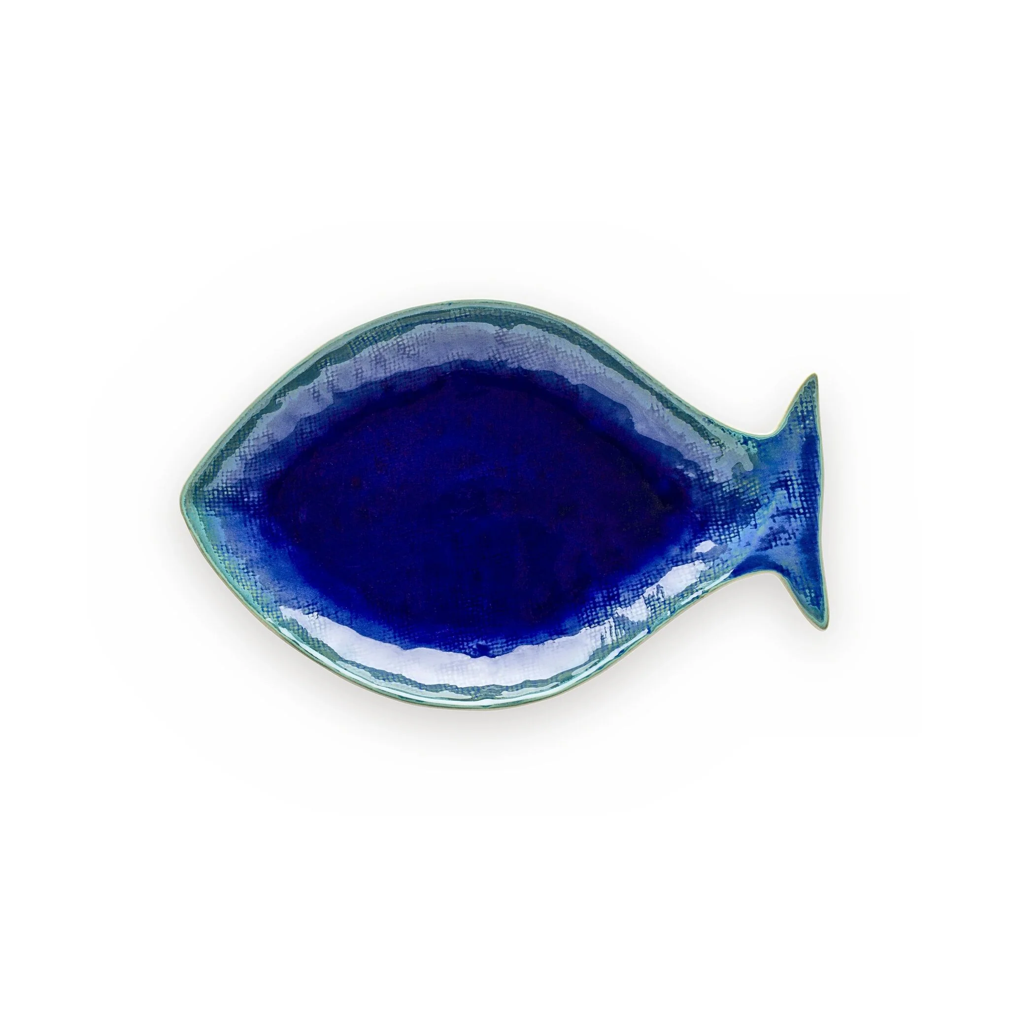 Блюдо Dori, dourada, 30 см, синий