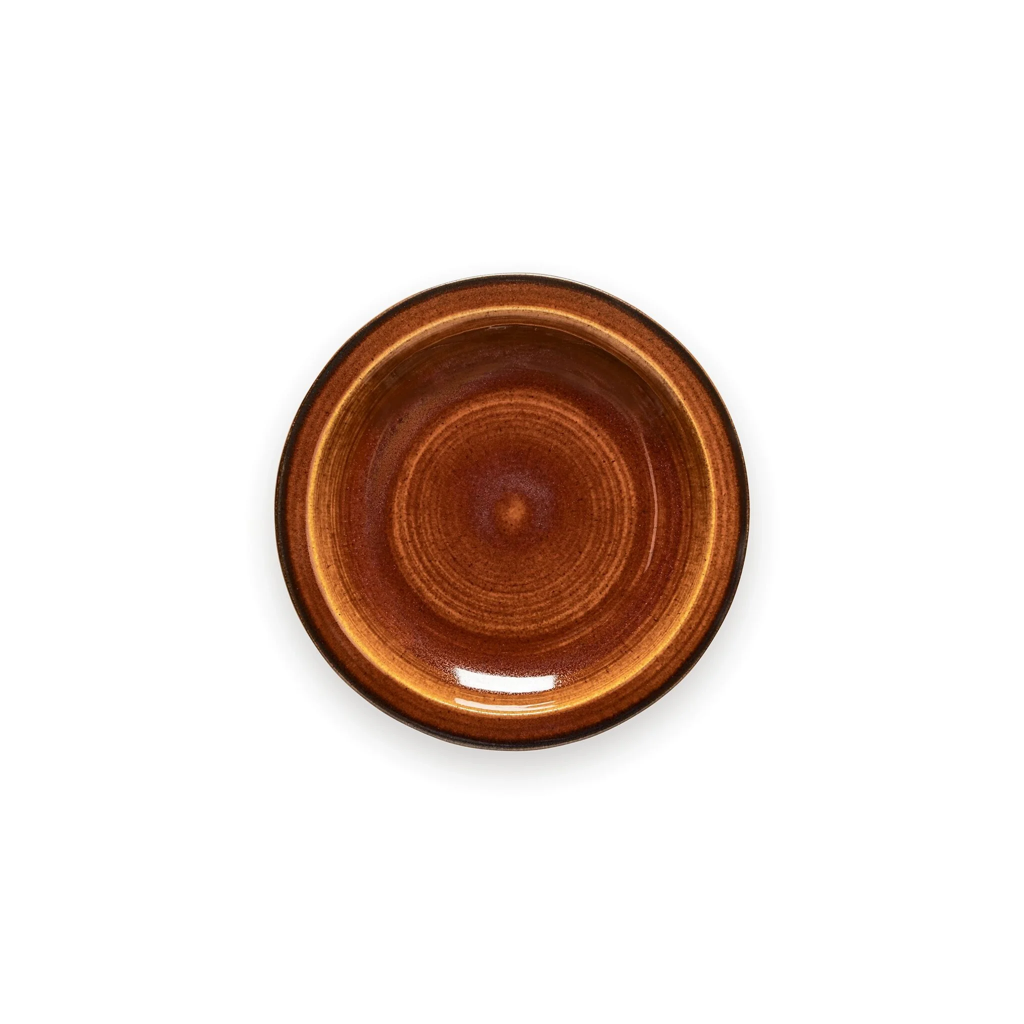 Тарелка Poterie, 20 см, терракотовый