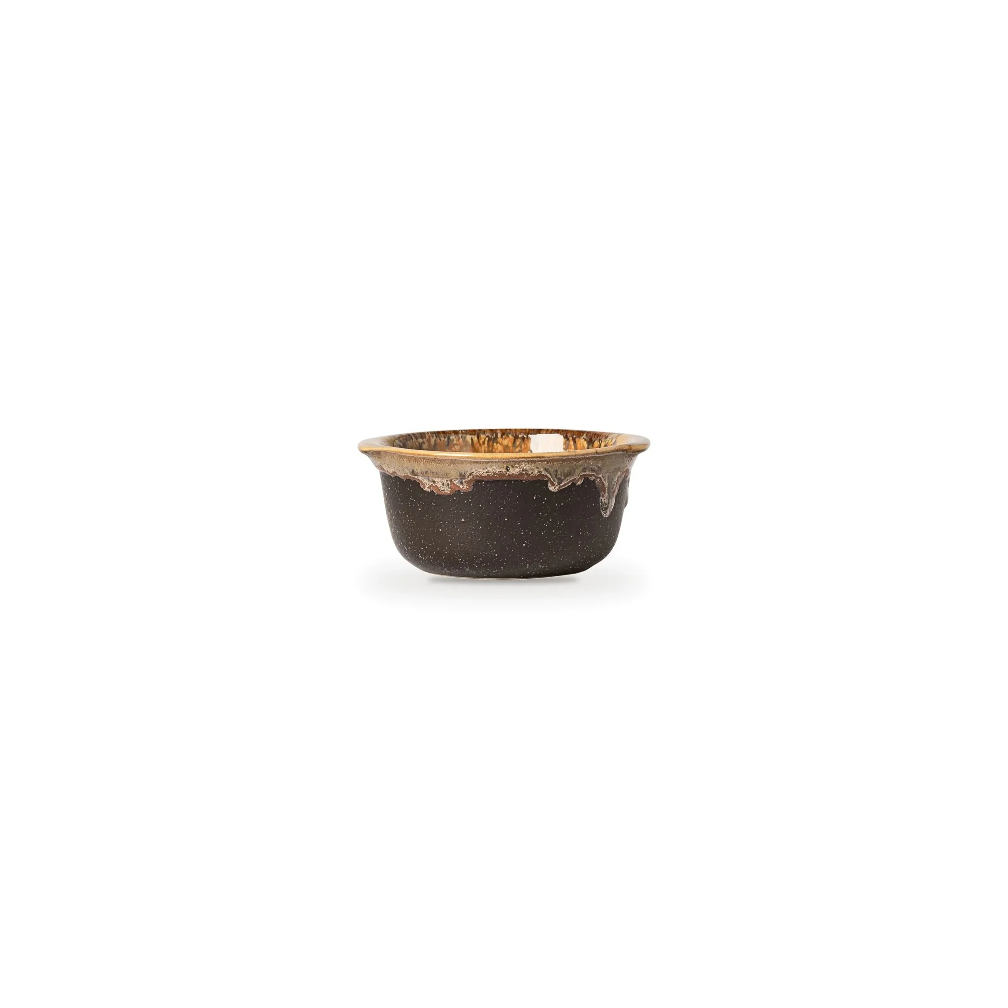 Соусник Poterie, 10 см, коричневый
