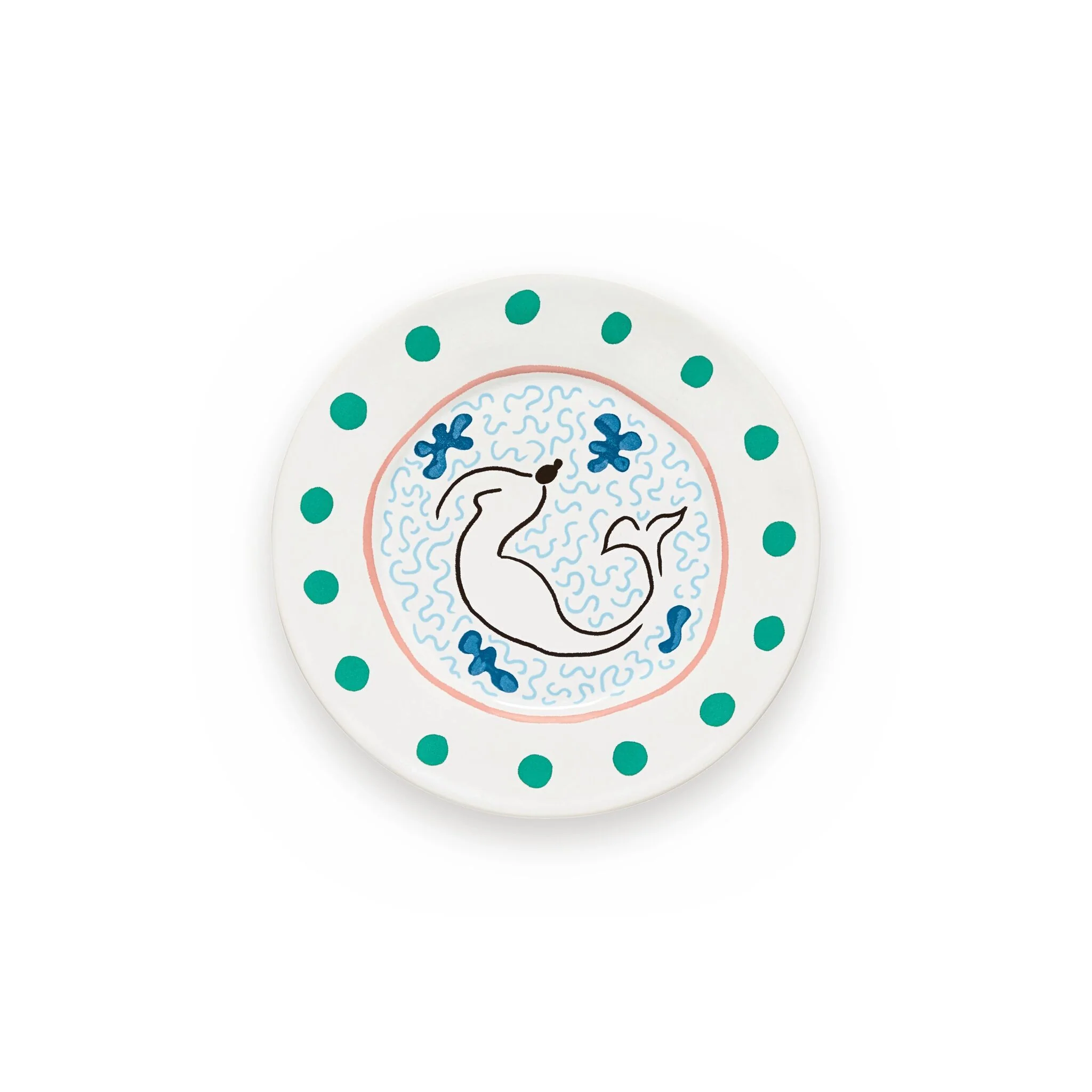 Тарелка Summer Bliss, 22 см, многоцветный, mermaid