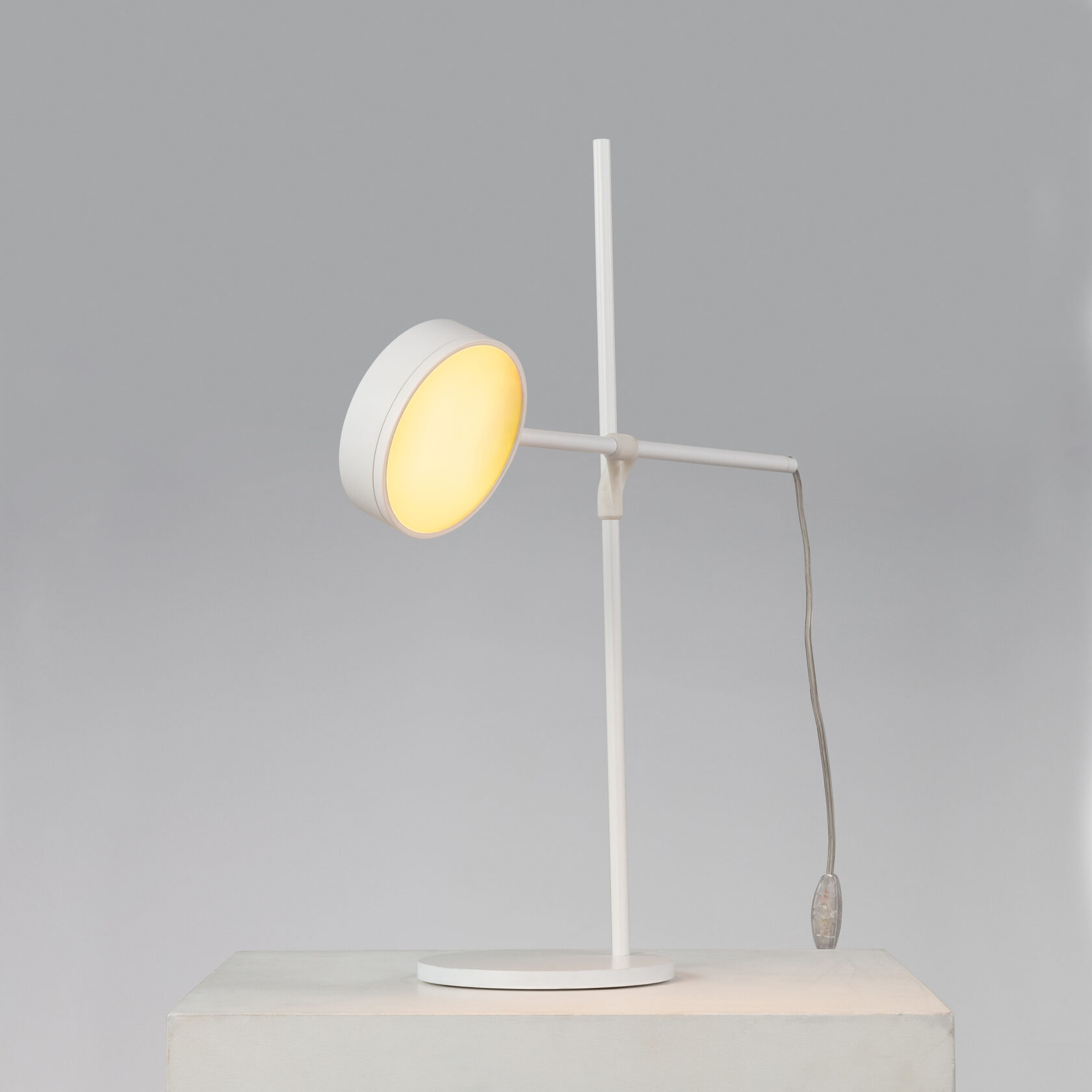 Фитосветильник GoGrow Table Lamp + кашпо - белый, фото 2